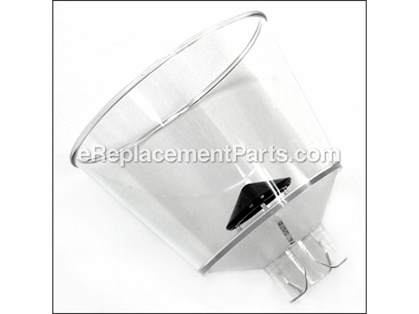 19065380-1-M-DeLonghi-BR63045647-COFFEE BEAN RECEPT., BLACK