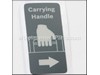 LABEL – Part Number: 1609B00554