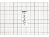 LABEL – Part Number: 1609B04394