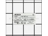 MANUFACTURERS NAMEPLATE – Part Number: 1611110C58
