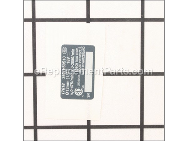 19508383-1-M-Bosch Tool-2601115733-NAMEPLATE