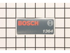 MANUFACTURERS NAMEPLATE – Part Number: 2610906991