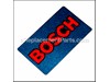 NAMEPLATE – Part Number: 2610915243