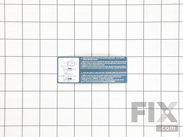 19512738-1-M-Bosch Tool-2610916812-STICKER
