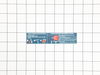 LABEL – Part Number: 2610920807