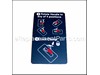 LABEL – Part Number: 2610923939