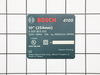 NAMEPLATE – Part Number: 2610950039