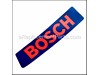 MANUFACTURERS NAMEPLATE – Part Number: 2610994083