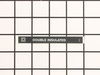 LABEL (BOSCH) – Part Number: 3601110153