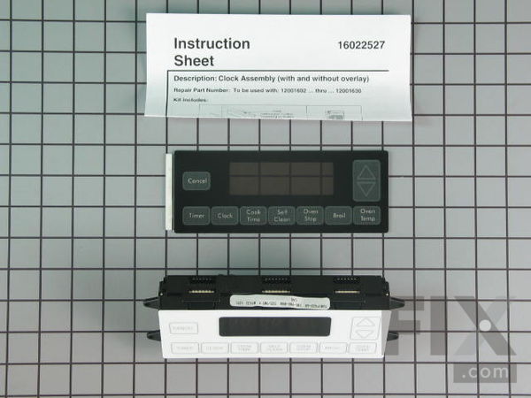 2003193-1-M-Whirlpool-12001617-Electronic Control with Overlay - Black