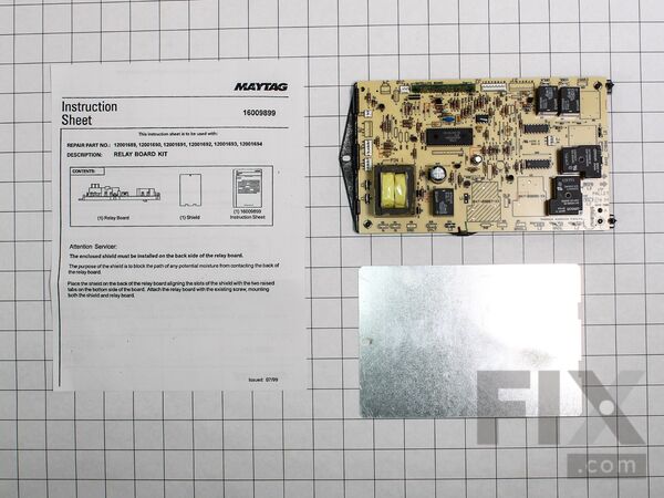 2003248-1-M-Whirlpool-12001689-Electronic Relay Control Board with Shield