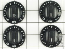 Surface Burner Knob Kit – Part Number: 12200035