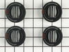 Gas Range Knobs - Kit of 4 – Part Number: 12500061