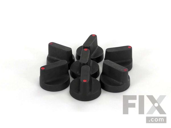 2007400-1-M-Whirlpool-12500072-Knob Kit - Black