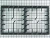 Double Burner Grate - Black – Part Number: 316175MB