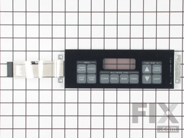 2032782-1-M-Whirlpool-316189B-Switch Panel Membrane/Touchpad