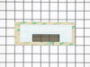 2034624-2-S-Whirlpool-32061901B-Clock Overlay Membrane - Black