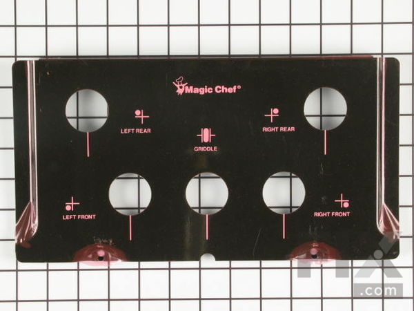 2091673-1-M-Whirlpool-7720P142-60-Control Panel Trim - Black
