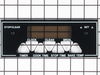 2092016-1-S-Whirlpool-7740P030-60-Clock Trim Bezel - Black