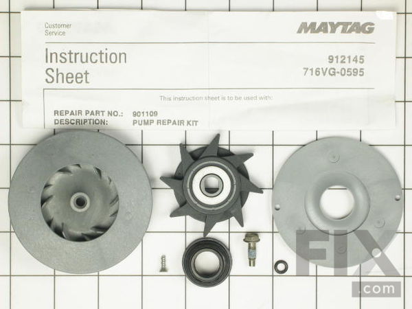 2097002-1-M-Whirlpool-901109-Impeller and Pump Repair Kit