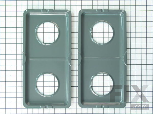 2161537-1-M-Whirlpool-DPANSG-Double Drip Pans - Set of 2