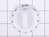 Control Knob - White – Part Number: WB03T10011