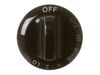KNOB VALVE GAS (BLACK) – Part Number: WB03T10052