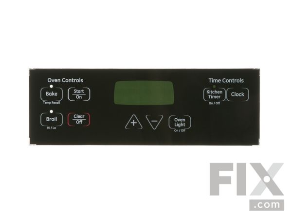 2321409-1-M-GE-WB27K10255-Range Oven Control Overlay