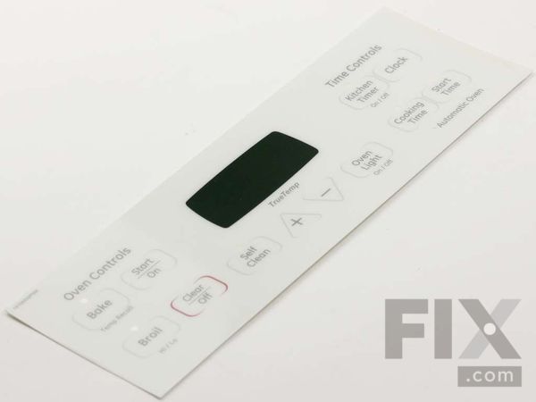 2321448-1-M-GE-WB27T11006-FACEPLATE GRAPHICS (White)
