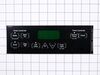 FACEPLATE GRAPHICS (Black) – Part Number: WB27T11013