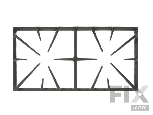 2321576-1-M-GE-WB31K10219-Double Burner Grate - Black