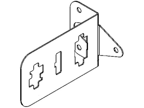 2322595-1-M-GE-WR01X10768-BRACKET CONNECTOR