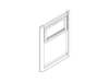 Front Bezel-Disp (White) – Part Number: W10136850