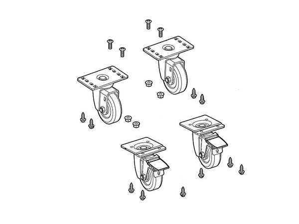 2332098-1-M-Frigidaire-297085805-CASTOR KIT