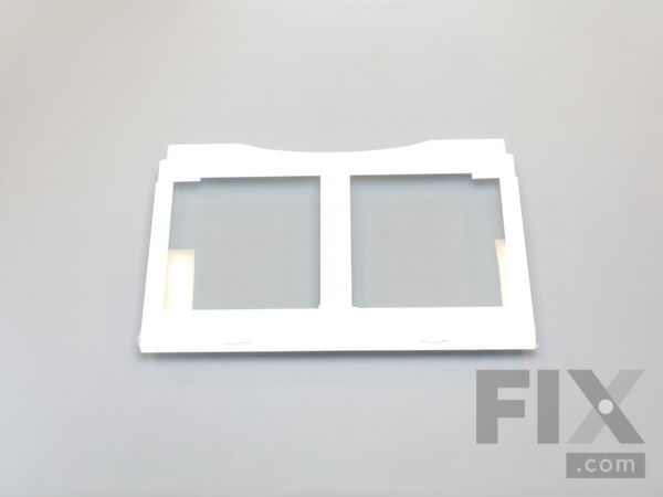 2338100-1-M-GE-WR32X10662-Vegetable Pan Cover and Glass Assembly