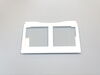 Vegetable Pan Cover and Glass Assembly – Part Number: WR32X10662