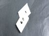 2338862-2-S-Whirlpool-W10205119-Glass Retainer Clip - Bisque