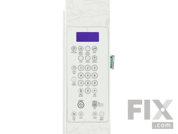 2338916-1-M-Whirlpool-W10211460-Control Panel Assembly - White