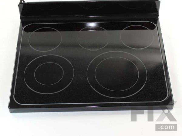 2339964-1-M-GE-WB62T10722- RANGETOP GLASS Assembly