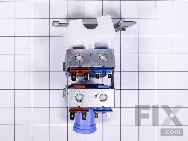2340441-1-M-GE-WR57X10084- BRACKET AND VALVE Assembly
