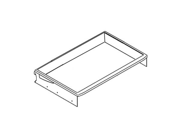 2340459-1-M-GE-WR71X10817- SNACK PAN SHELF Assembly