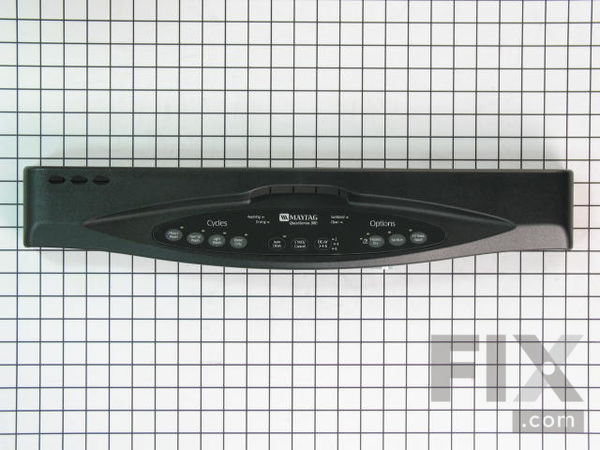 2341109-1-M-Whirlpool-6-919844-Control Panel with Touchpad - Black