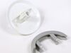 2345060-2-S-Whirlpool-W10233963-Knob - White