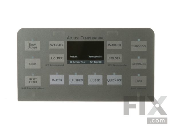 2350046-1-M-GE-WR55X10864-Dispenser Control Board with Overlay