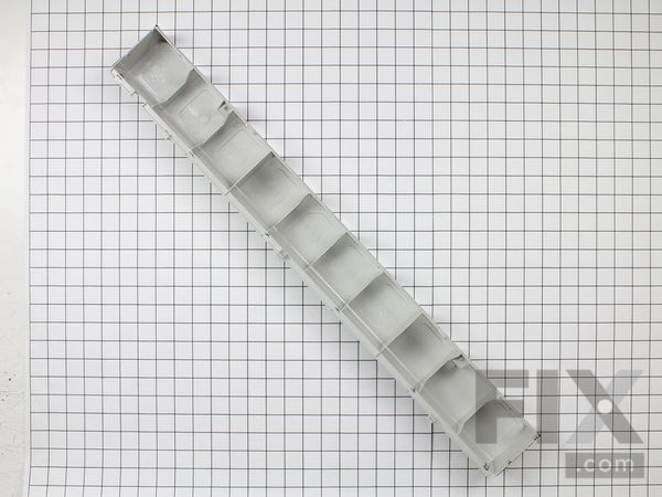 2350382-1-M-Whirlpool-W10245216-Vent Grille - Stainless Steel