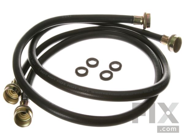 2353276-1-M-GE-PM14X10002-2PK 4FT RUBBER INLET HOS