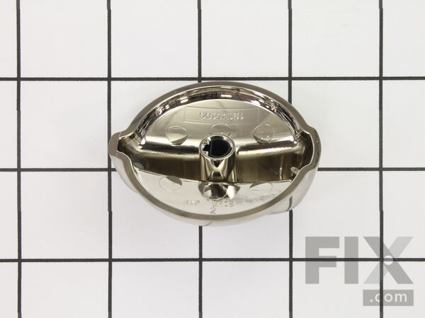 2353386-1-M-GE-WB03T10295-Burner Knob - Chrome
