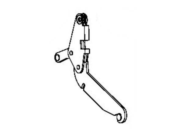 2355914-1-M-GE-WD14X10034- HINGE Assembly & SCREWS Left Hand