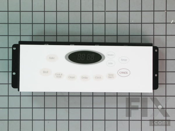 2357660-1-M-Whirlpool-5701M754-60-Electronic Control with Overlay - Black