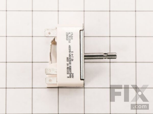 236391-1-M-GE-WB23M8            -Surface Burner Switch - 6 Inch- 1200W